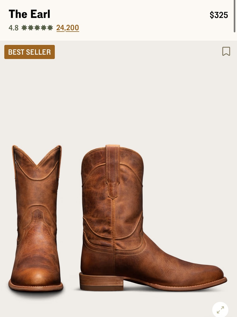 Tecovas The Earl boot - Picture 2 of 12